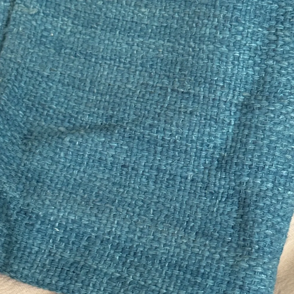 West Elm Teal Textured Pillow Cover 20x20
